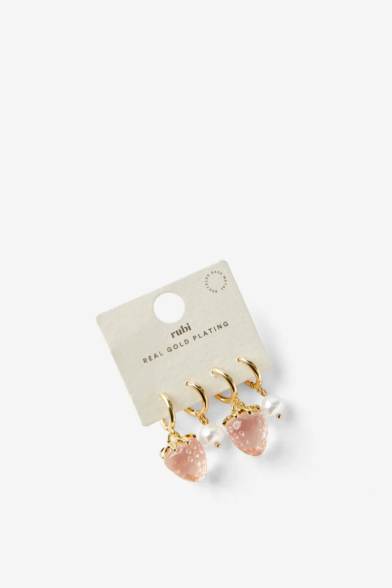 روبي 2Pk Mid Earring